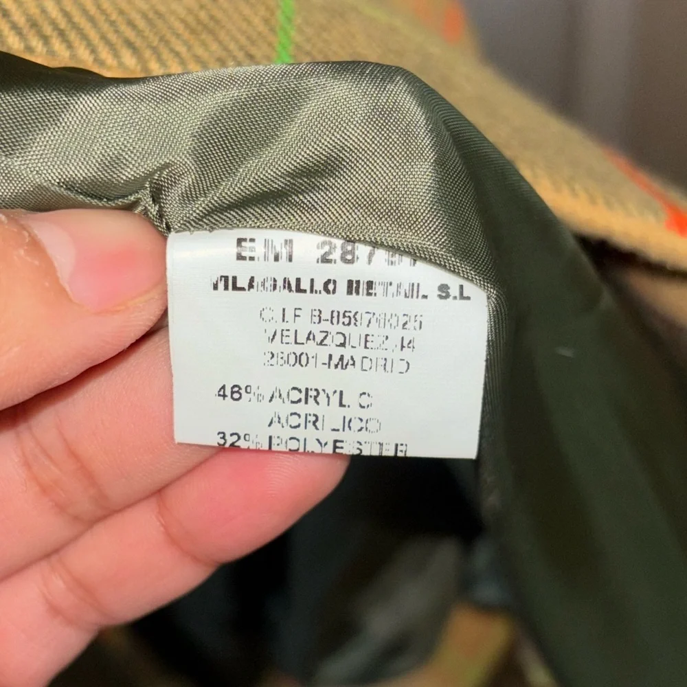 Antrhropologie Vilagallo Multicolor Plaid - Picture 14 of 16